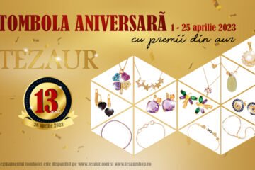 Câștigă o bijuterie din aur cu TEZAUR – Participă la tombola aniversară!