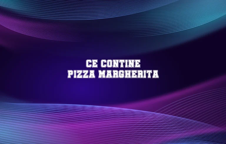ce contine pizza margherita