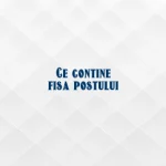 ce contine fisa postului