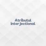 atribut interjectional