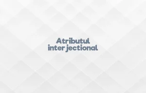 atribut interjectional