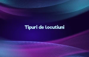 tipuri de locutiuni